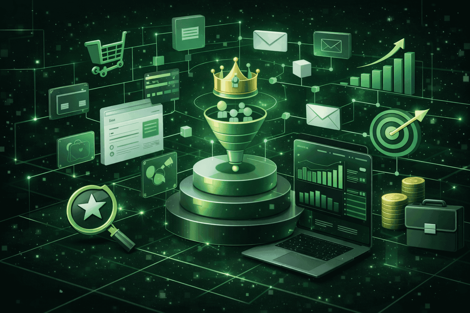 Цифровая платформа с наградой и метриками