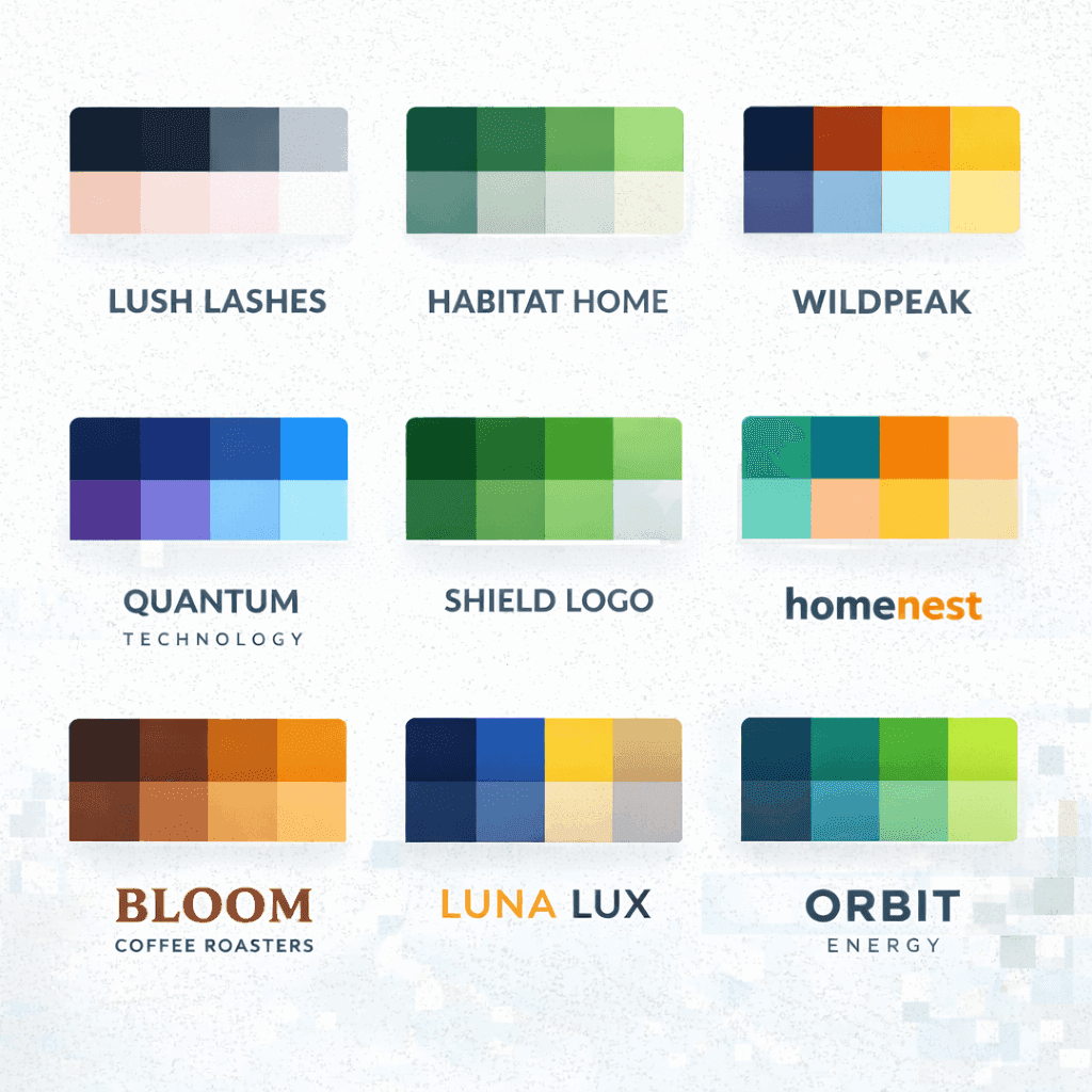 Цветовые палитры для брендинга