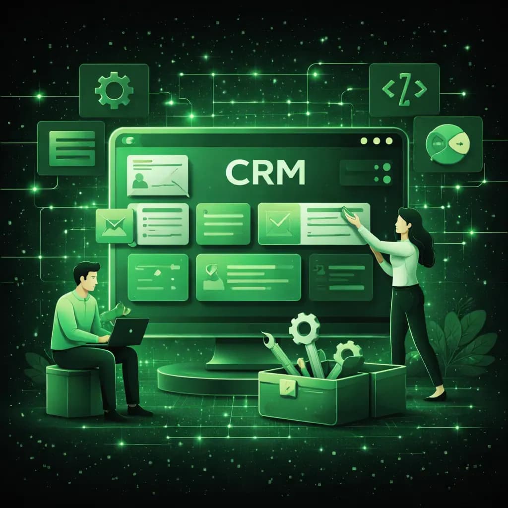 Работа CRM-системы