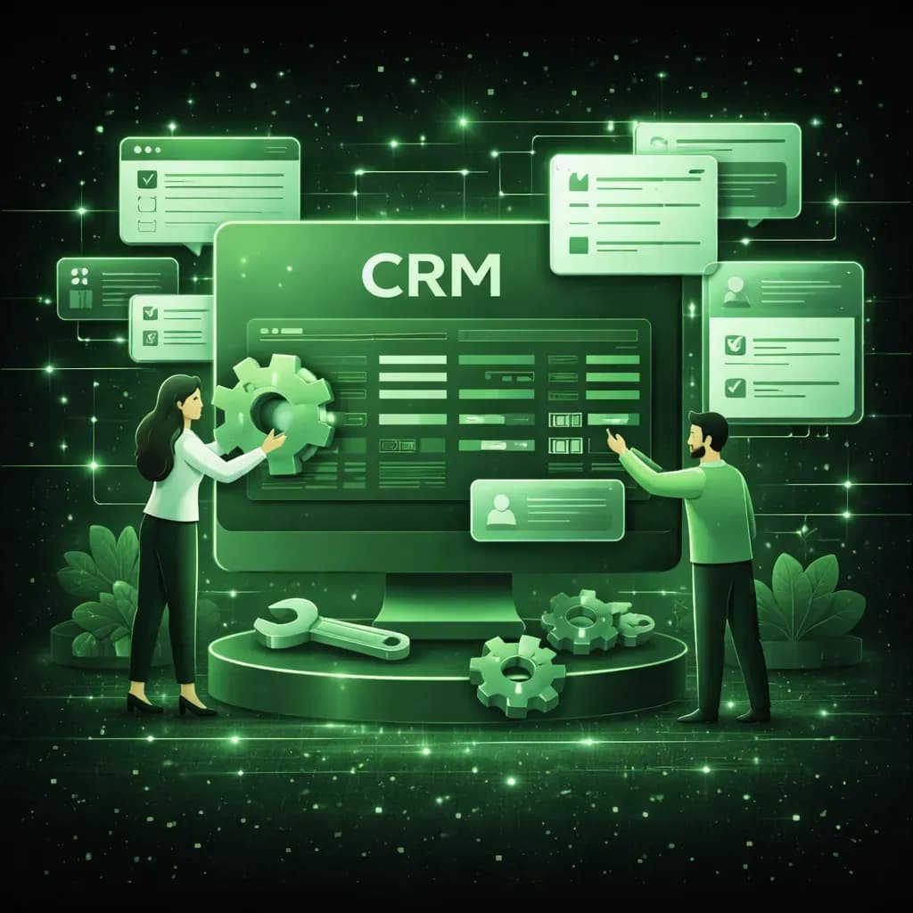 Работа CRM-системы