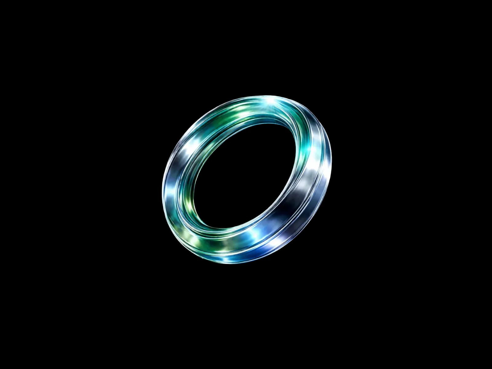 Иконка кольцо с сиянием