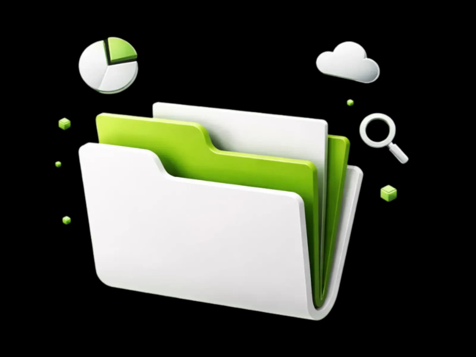 Папка с данными и облачным хранилищем