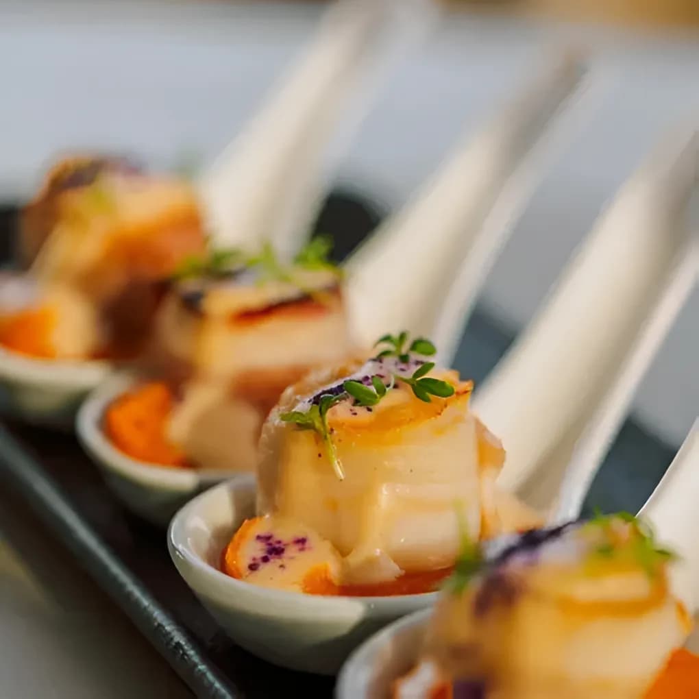 Закуски на ложках