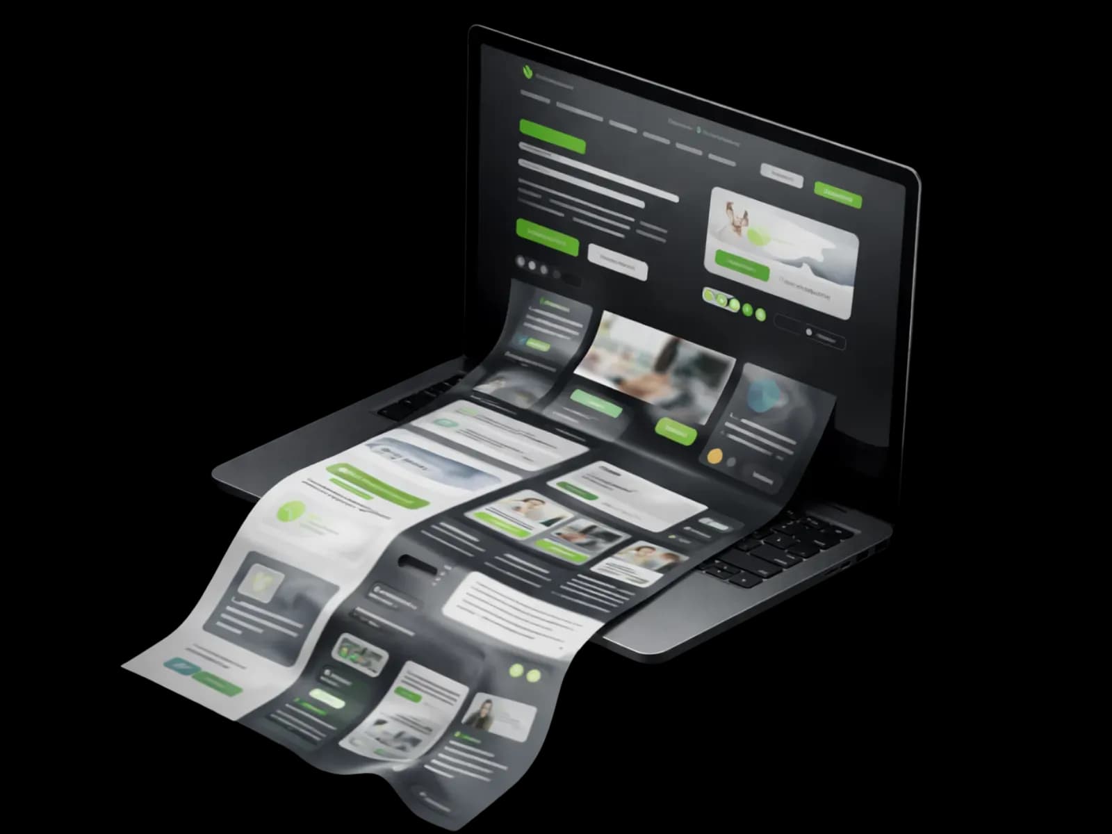 Ноутбук с одностраничником