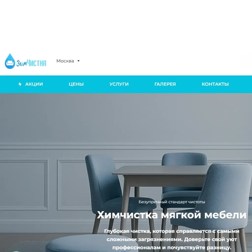 Логотип ЗимЧистка на сайте